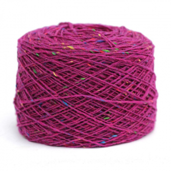 SOFT DONEGAL TWEED 5566 - FUSCHIA